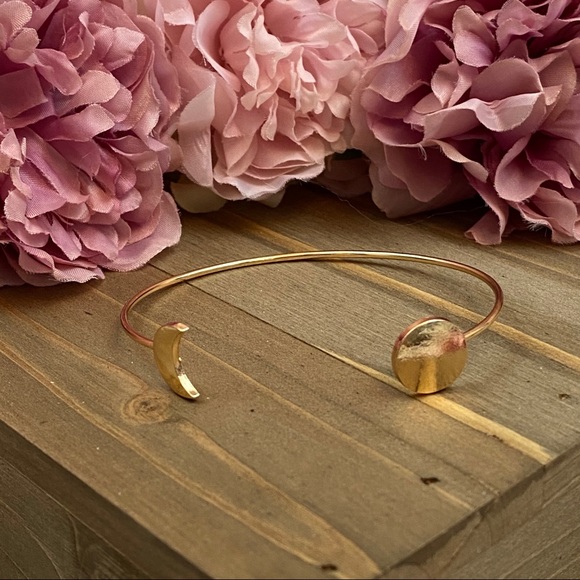 5 Pcs Feather Moon Crystal Gem Bracelet Set - Picture 10 of 15